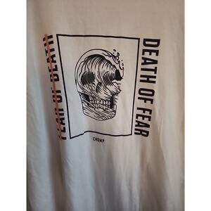 Chomp Shirt Men Death Of Fear Graphic Tee Short Sleeve New Excellent Small CR10